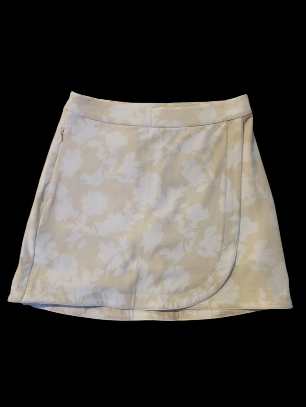 NWT G/FORE Cream Floral Women's Golf Skort